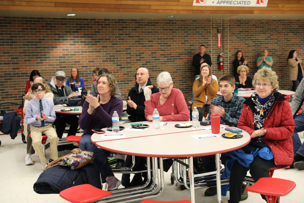 Fourteen under 14 Recognition Breakfast Grissom Middle School